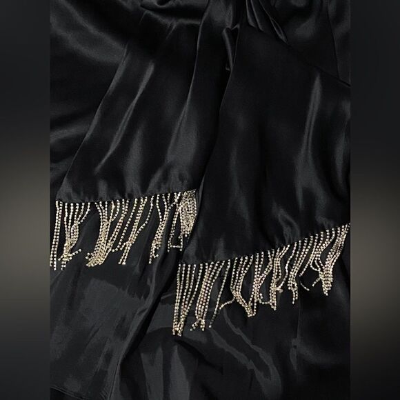 Cinq A Sept Kalena Silk Embellished Midi Dress size 2 - Picture 13 of 15